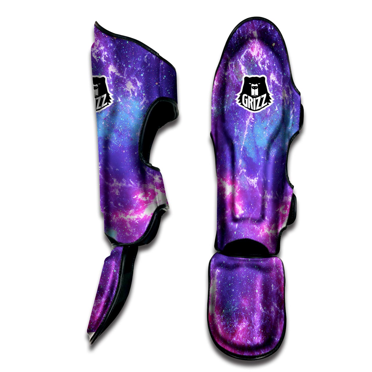 Nebula Galaxy Space Muay Thai Shin Guard-grizzshop