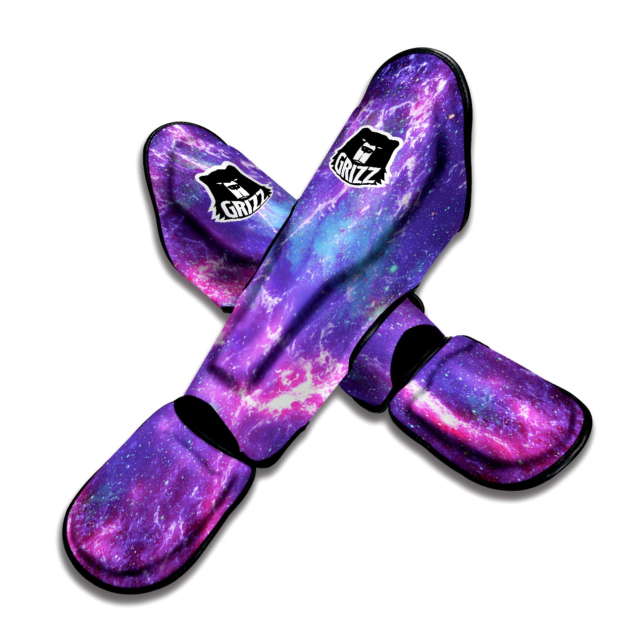 Nebula Galaxy Space Muay Thai Shin Guard-grizzshop