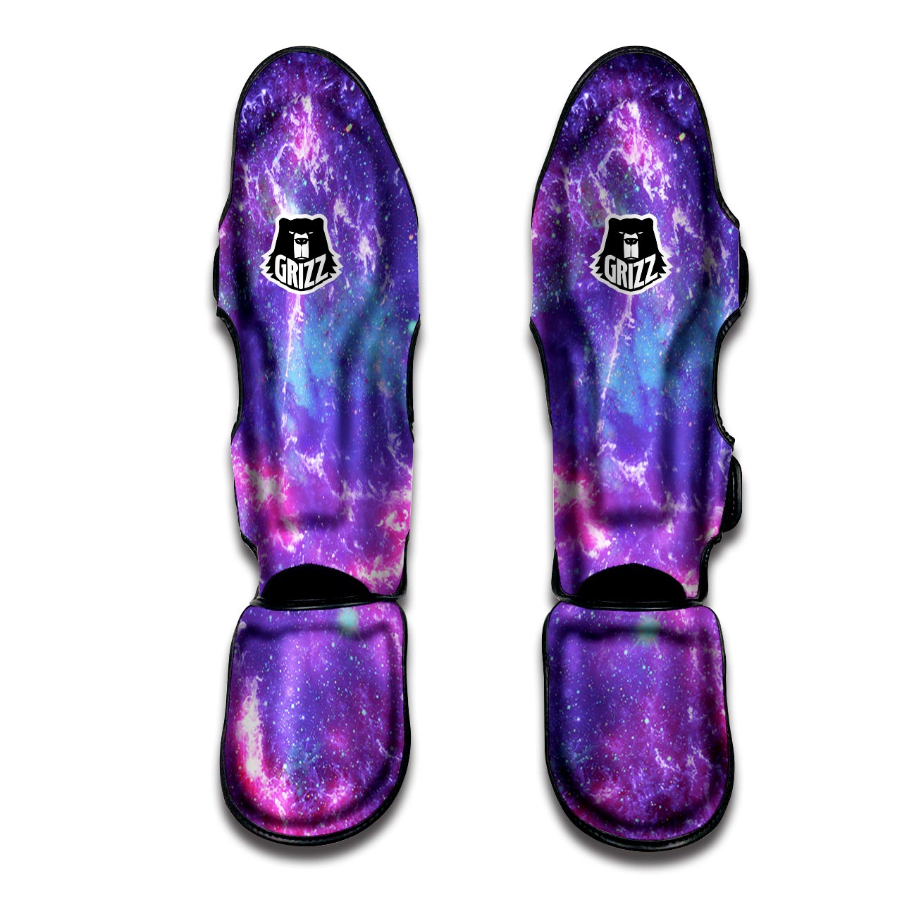 Nebula Galaxy Space Muay Thai Shin Guard-grizzshop