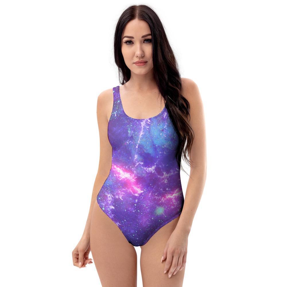 Nebula Galaxy Space One Piece Swimsuite-grizzshop