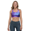 Nebula Galaxy Space Sports Bra-grizzshop