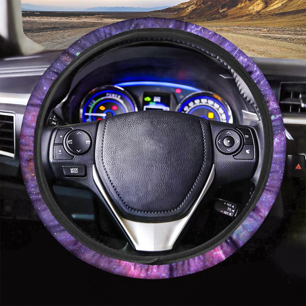 Nebula Galaxy Space Steering Wheel Cover-grizzshop