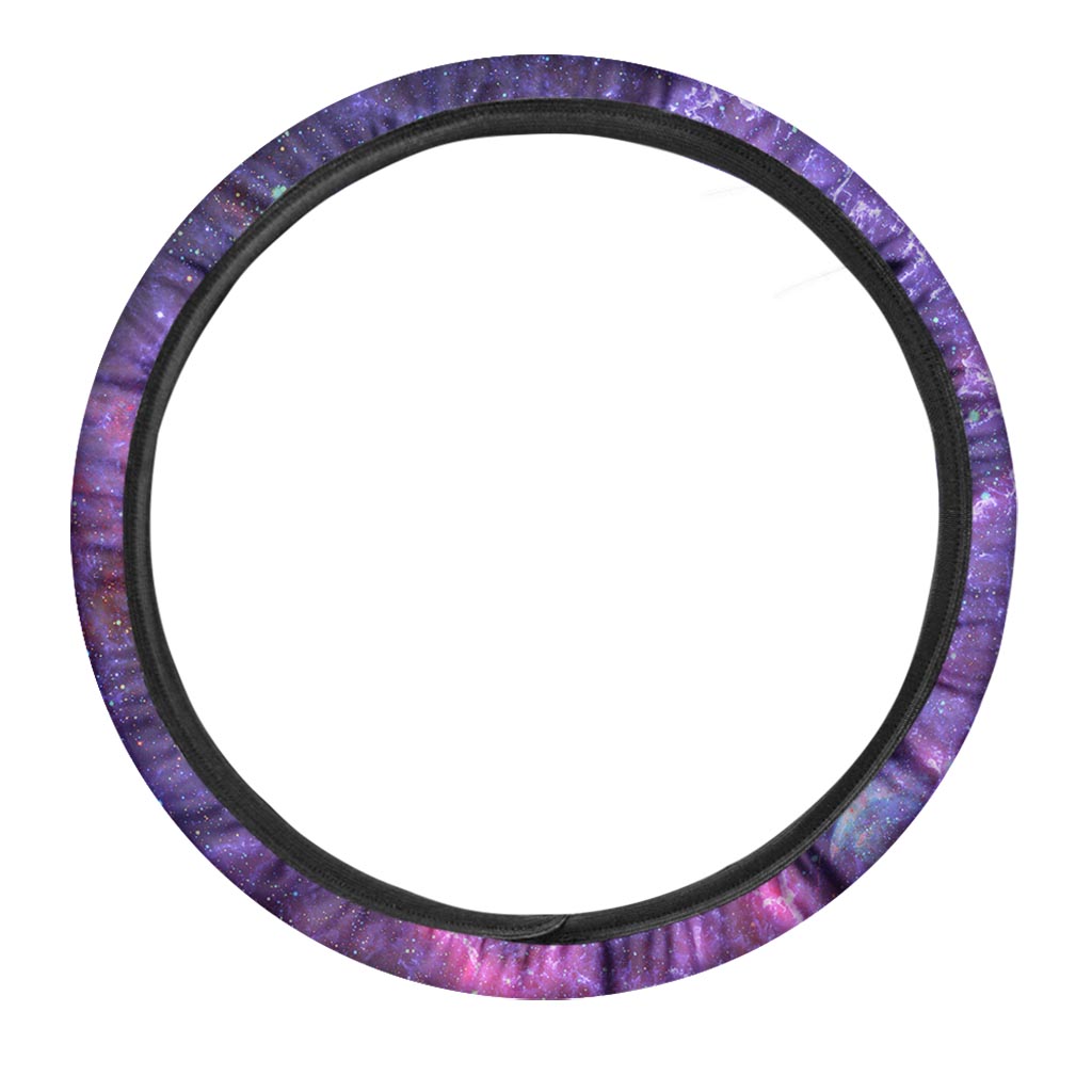 Nebula Galaxy Space Steering Wheel Cover-grizzshop