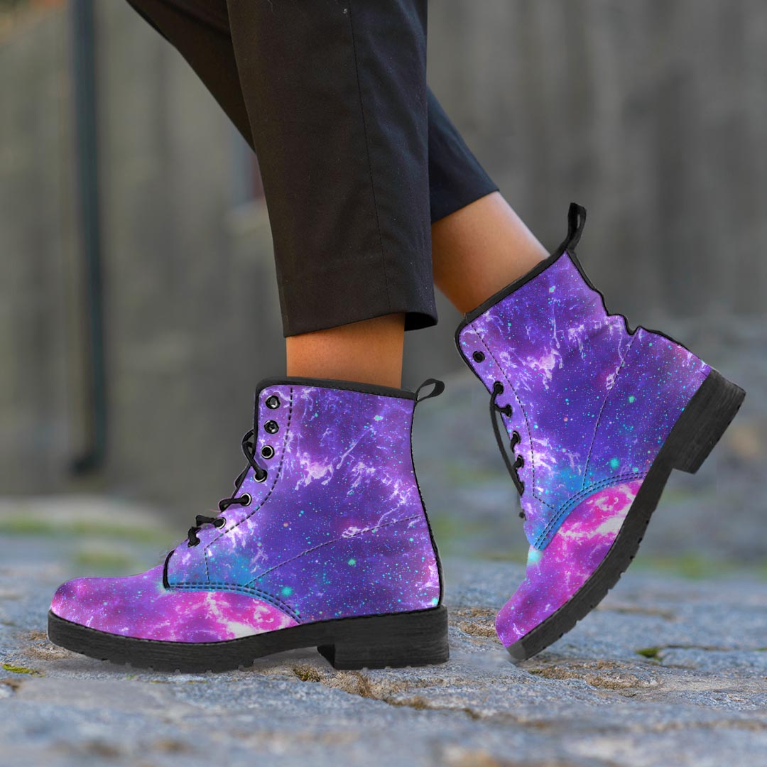 Nebula Galaxy Space Women's Boots-grizzshop