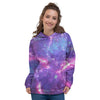 Nebula Galaxy Space Women's Hoodie-grizzshop