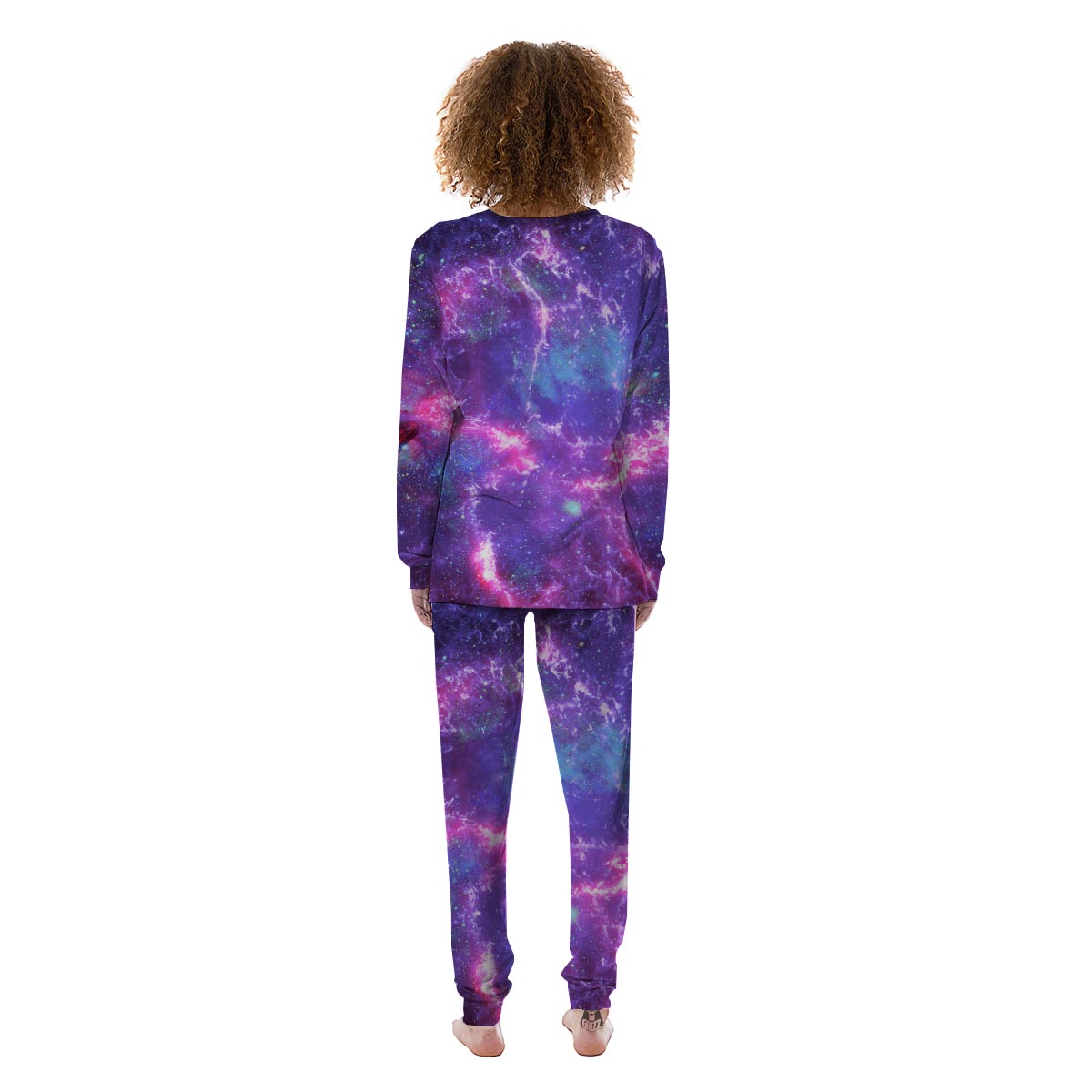 Nebula Galaxy Space Women's Pajamas-grizzshop