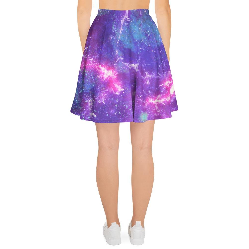 Nebula Galaxy Space Women's Skirt-grizzshop