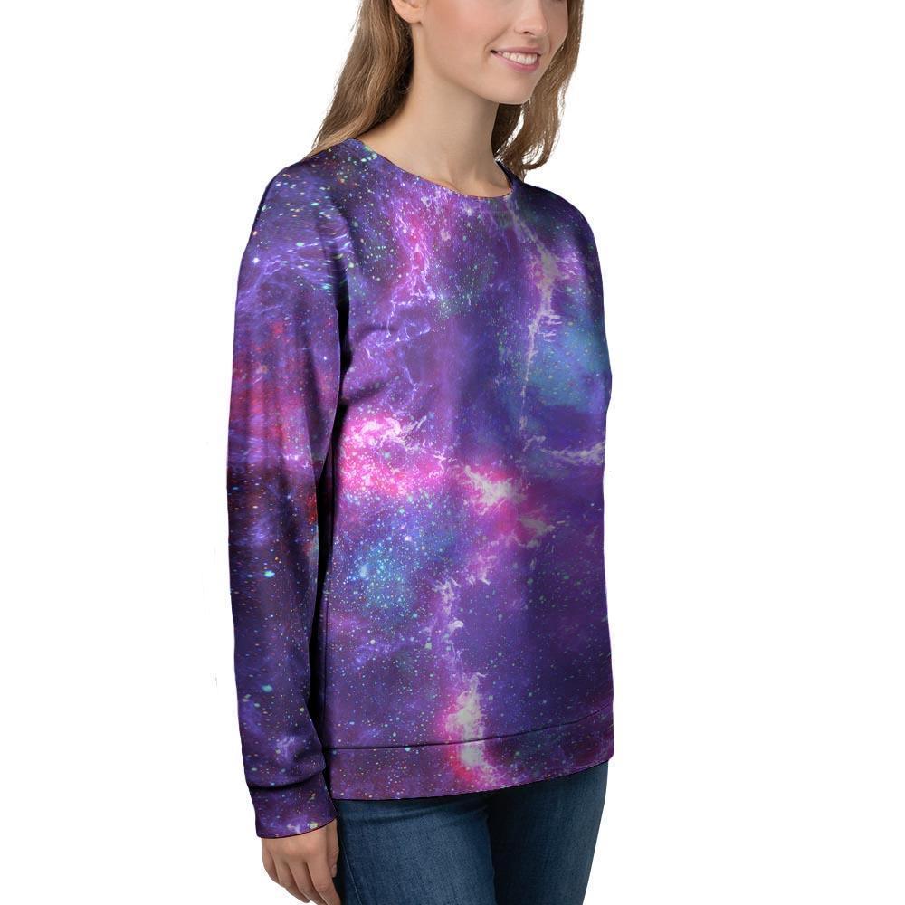 Nebula Galaxy Space Women's Sweatshirt-grizzshop