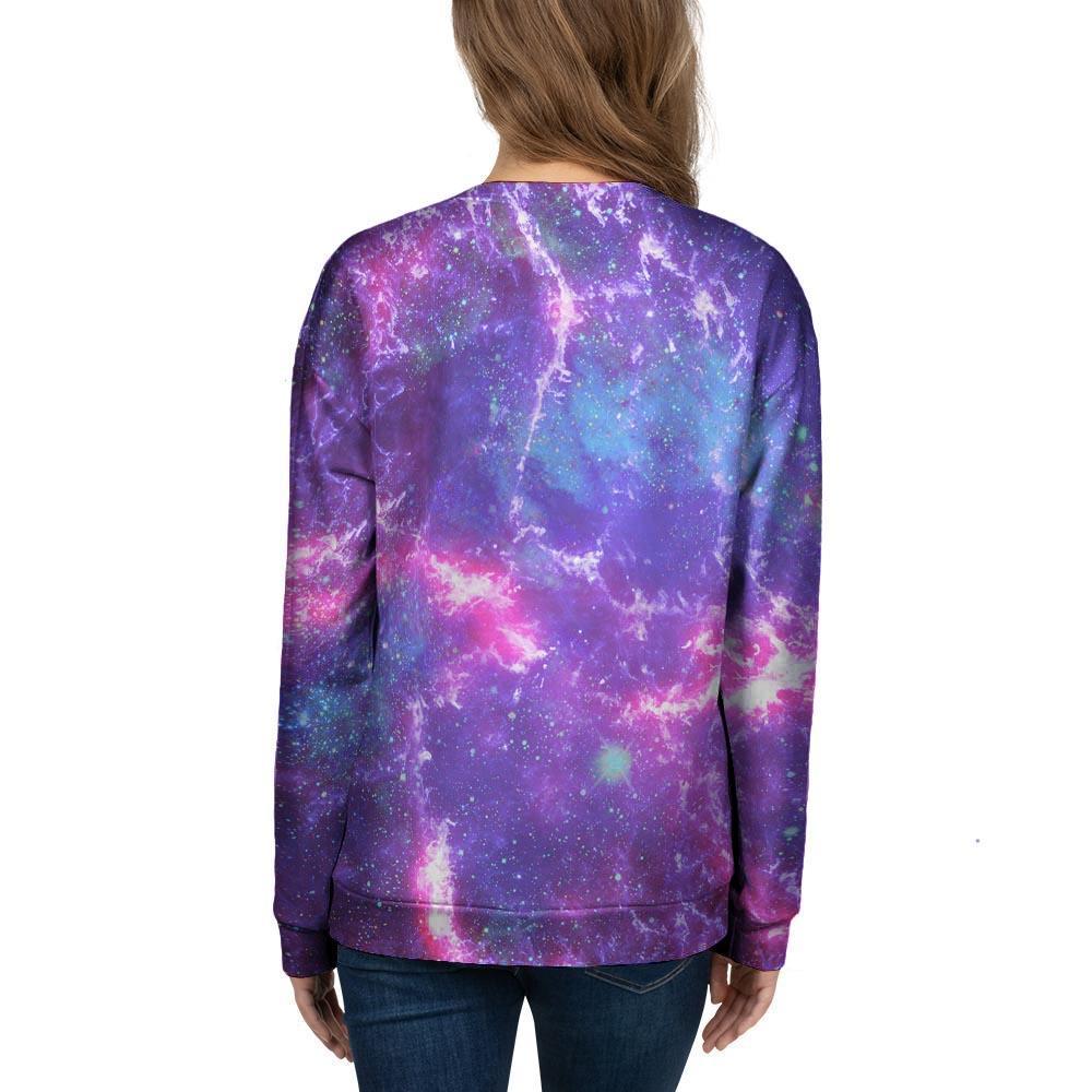 Nebula Galaxy Space Women's Sweatshirt-grizzshop