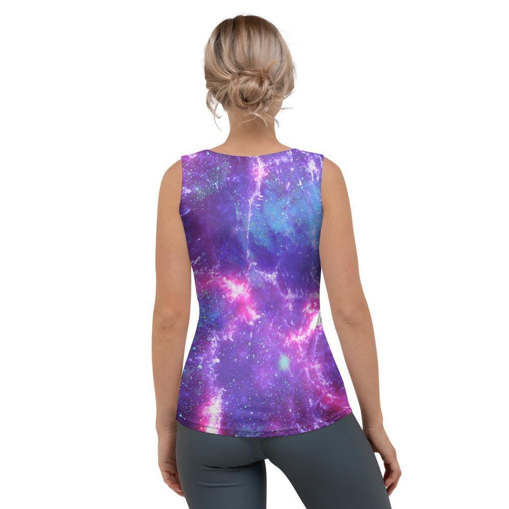 Nebula Galaxy Space Women's Tank Top-grizzshop