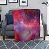 Nebula Red Galaxy Space Blanket-grizzshop