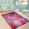 Nebula Red Galaxy Space Floor Mat-grizzshop