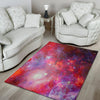 Nebula Red Galaxy Space Floor Mat-grizzshop