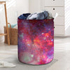 Nebula Red Galaxy Space Laundry Basket-grizzshop