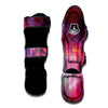 Nebula Red Galaxy Space Muay Thai Shin Guard-grizzshop