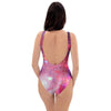 Nebula Red Galaxy Space One Piece Swimsuite-grizzshop