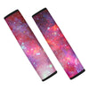 Nebula Red Galaxy Space Seat Belt Cover-grizzshop