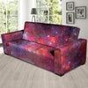 Nebula Red Galaxy Space Sofa Cover-grizzshop