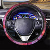 Nebula Red Galaxy Space Steering Wheel Cover-grizzshop