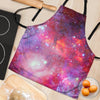 Nebula Red Galaxy Space Women's Apron-grizzshop