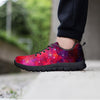 Nebula Red Galaxy Space Women's Sneakers-grizzshop