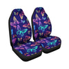 Neon Butterfly Print Car Seat Covers-grizzshop