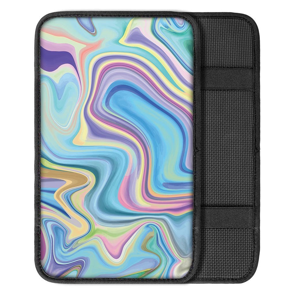 Neon Color Marble Car Console Cover-grizzshop