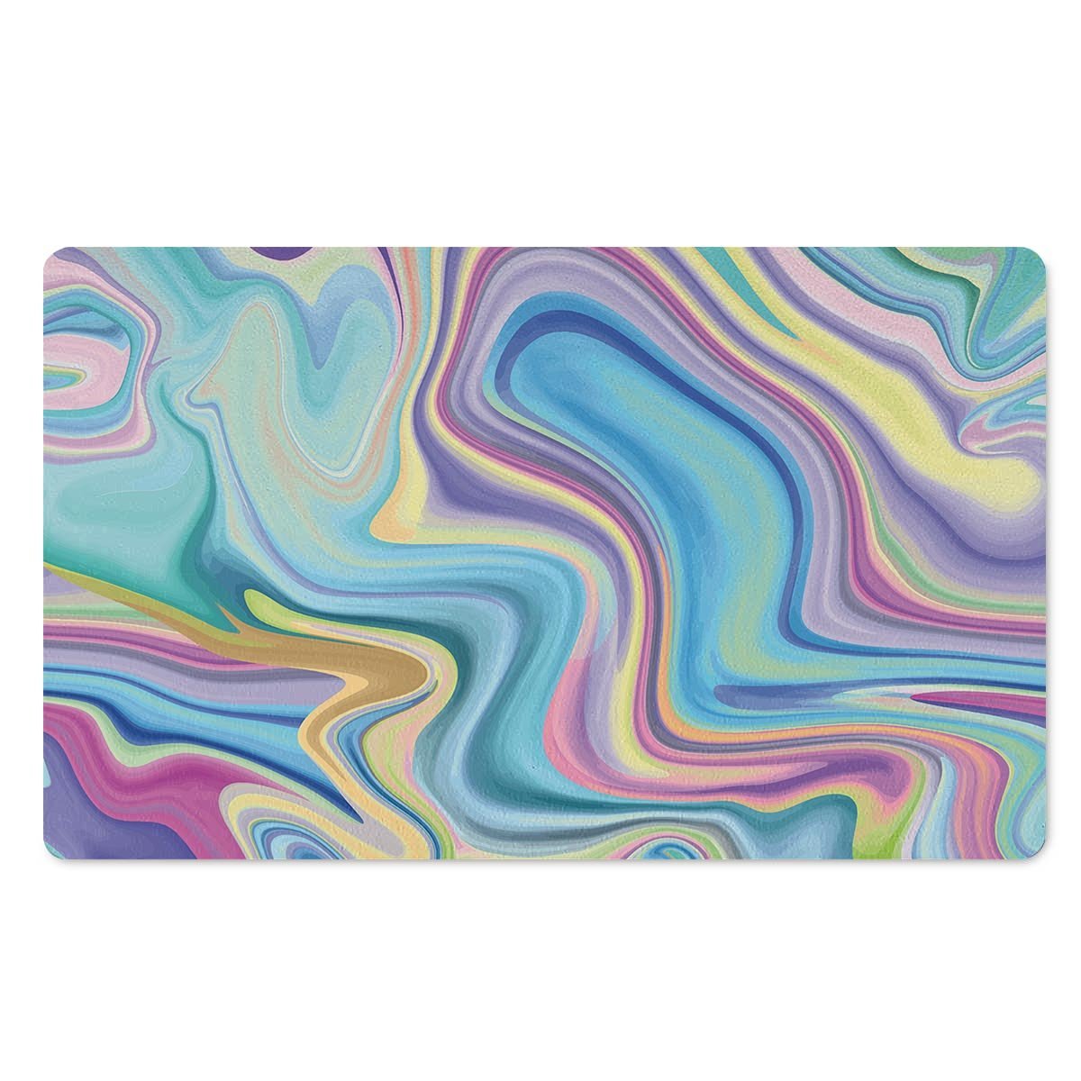 Neon Color Marble Door Mat-grizzshop
