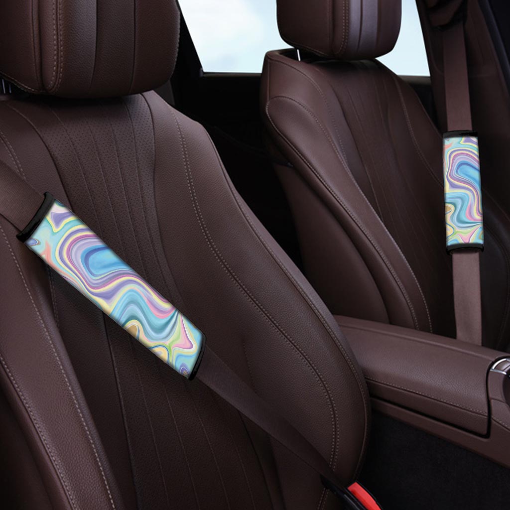 Neon Color Marble Seat Belt Cover-grizzshop