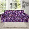 Neon Floral Tropical Hawaiian Palm Leaves Pattern Print Sofa Covers-grizzshop