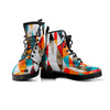 Neon Geometric Men's Boots-grizzshop