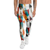 Neon Geometric Men's Leggings-grizzshop