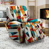 Neon Geometric Recliner Cover-grizzshop