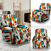 Neon Geometric Recliner Cover-grizzshop