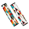 Neon Geometric Seat Belt Cover-grizzshop