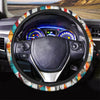 Neon Geometric Steering Wheel Cover-grizzshop