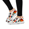 Neon Geometric Women's Sneakers-grizzshop