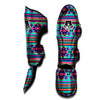 Neon Indian Aztec Abstract Art Print Muay Thai Shin Guard-grizzshop