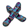 Neon Indian Aztec Abstract Art Print Muay Thai Shin Guard-grizzshop