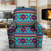 Neon Indian Aztec Abstract Art Print Recliner Cover-grizzshop