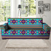 Neon Indian Aztec Abstract Art Print Sofa Cover-grizzshop