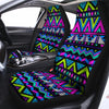 Neon Indian Aztec Doodle Car Seat Covers-grizzshop