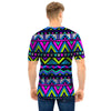 Neon Indian Aztec Doodle Men T Shirt-grizzshop