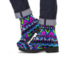 Neon Indian Aztec Doodle Men's Boots-grizzshop