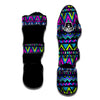 Neon Indian Aztec Doodle Muay Thai Shin Guard-grizzshop