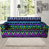 Neon Indian Aztec Doodle Sofa Cover-grizzshop