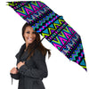 Neon Indian Aztec Doodle Umbrella-grizzshop