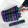 Neon Indian Aztec Doodle Umbrella-grizzshop