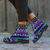 Neon Indian Aztec Doodle Women's Boots-grizzshop