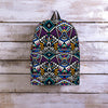 Neon Indian Aztec Triangles Abstract Geometric Art Backpack-grizzshop